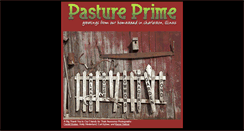 Desktop Screenshot of pastureprime.com